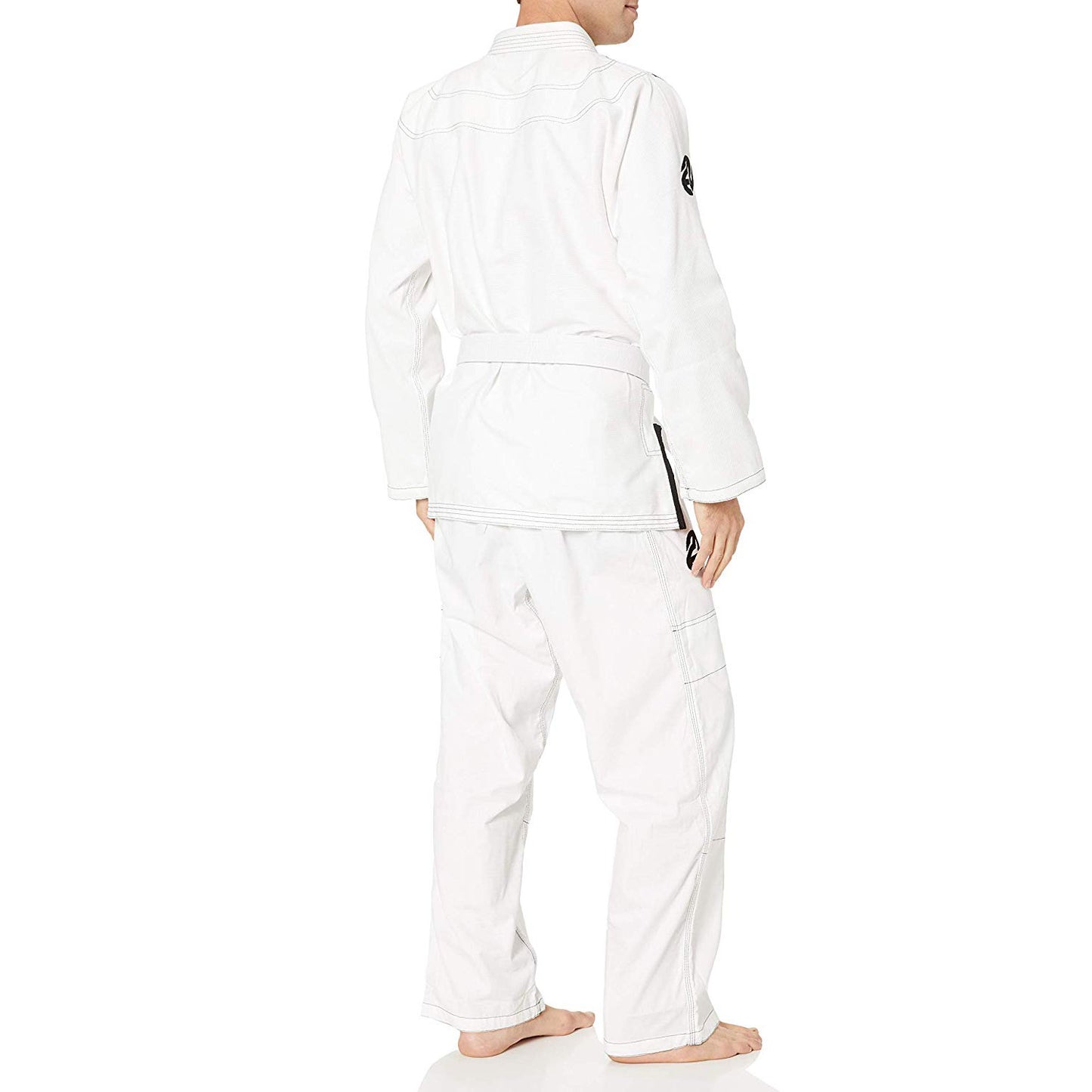 Reevo Guard Ultralight BJJ Gi for Adults and Kids with White Belt - White