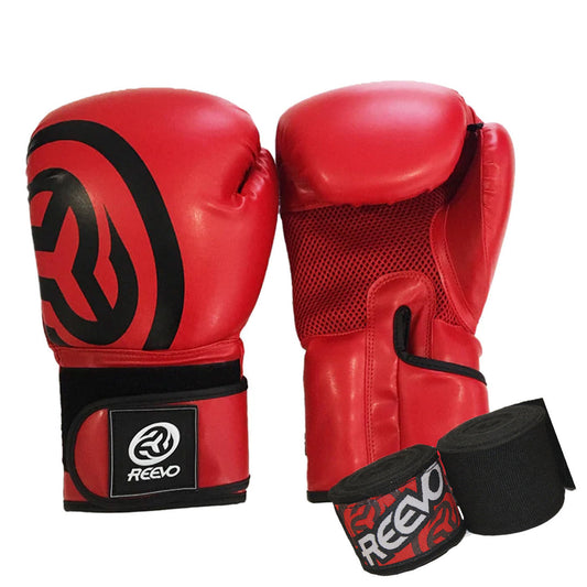 Reevo Sport Icon Boxing Glove with Hand Wrap