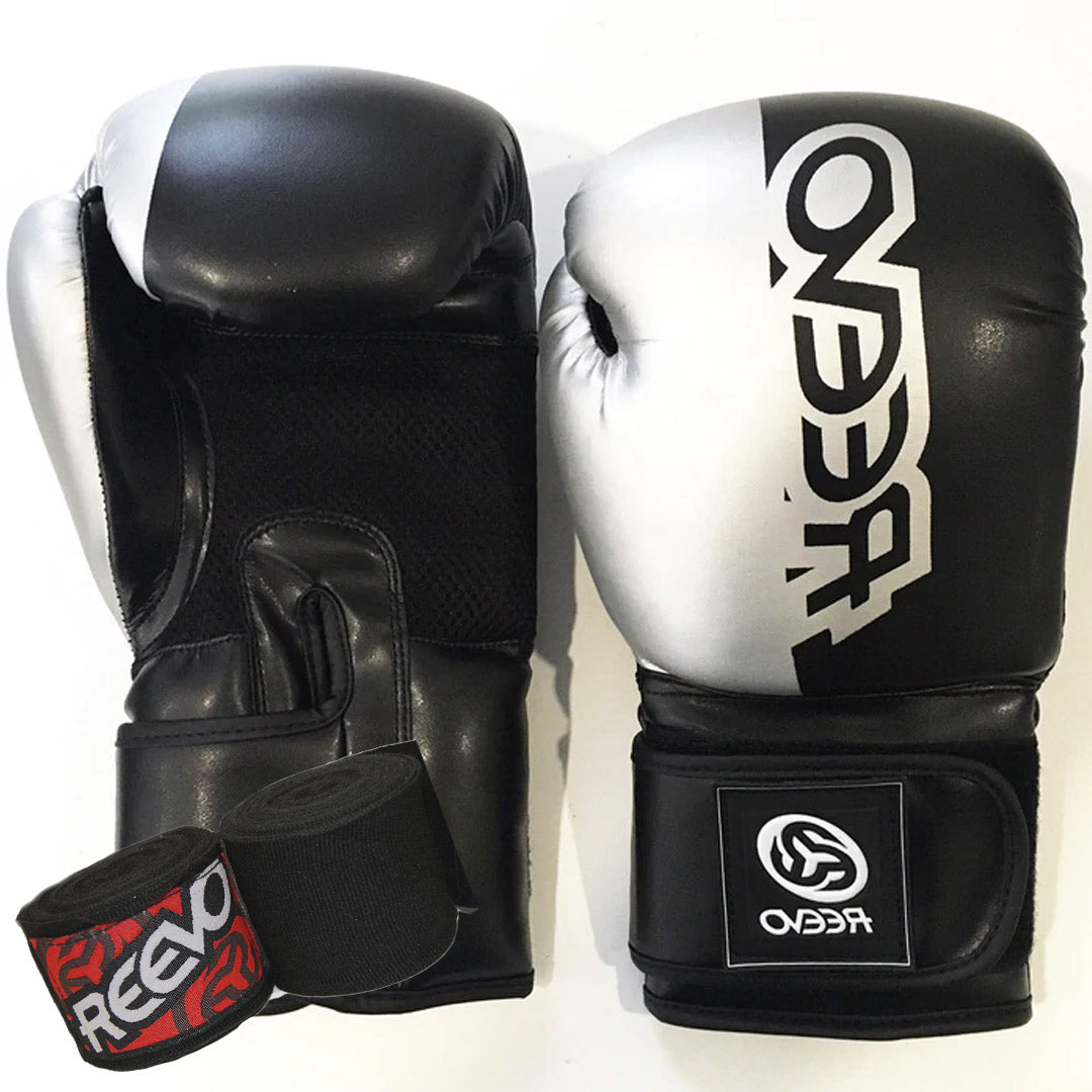 Reevo Sport Signature Boxing Glove with Hand Wrap